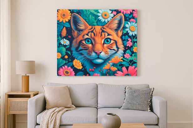 Canvas mockup