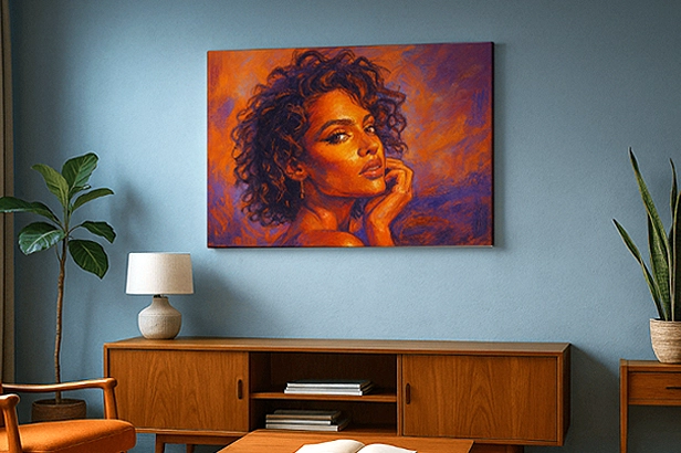 Canvas mockup